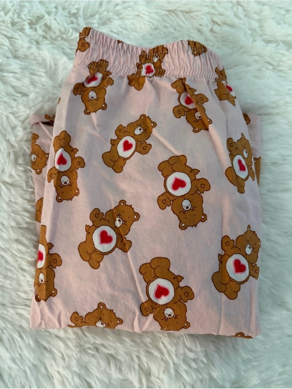 3 Pairs Care Bears Women’s Care Bear Boxer Shorts Print Sleep 100% Cotton XL